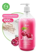 МИЛАНА Крем - мыло жидкое СПЕЛАЯ ВИШНЯ ,   1 литр