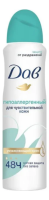 DOVE Део-спрей 200мл. ЖЕН Бережная забота для чувств. кожи
