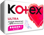 КОТЕКС Прокладки  Натурал Ночь 6шт