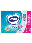 Туалетная бумага "Zewa Плюс " 2-х сл. 12 шт. Свежесть океана