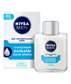 Nivea Men бальзам п/бритья Охлаждающий для чувствительной кожи, 100мл