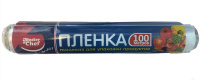 ПЛЕНКА ПИЩЕВАЯ Мастер шеф" 30см*100м белая в ИНДИВ. УПАКОВКЕ