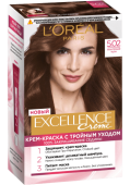 L`OREAL  ЭКСЭЛАНС  5.02   Обольст. каштан
