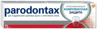 "ПАРАДОНТАКС" 75 мл  Комплексная защита Отбеливающая