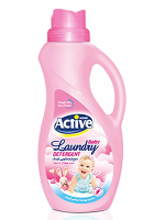 АКТИВ Иран 1500 мл. гель д/стирки Детский для Девочек унив.гипоаллергенный (розовый)