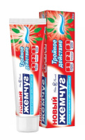 Зуб.паста Жемчуг Новый "Тройное действие" 100мл