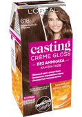 L`OREAL  КАСТИНГ КРЕМ ГЛОСС 618 Ванильный мокко
