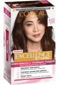 L`OREAL  ЭКСЭЛАНС  4.02   Пленит. каштан