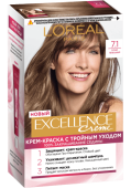 L`OREAL  ЭКСЭЛАНС  7.1     Русый пепельный