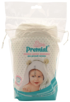 PREMIAL Ватные диски 40шт Овал