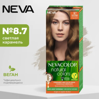 Nevacolor Naturals крем-краска 8.7 Светлая карамель