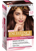 L`OREAL  ЭКСЭЛАНС  4.15   Морозный шоколад