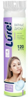 Lure ватные диски 120шт