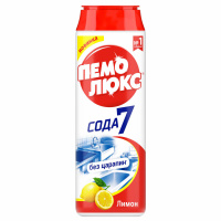 Чистящий порошок Пемолюкс Сода 7 Лимон, 480 г