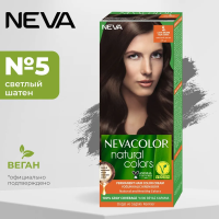 Nevacolor Naturals крем-краска 5 Светлый шатен
