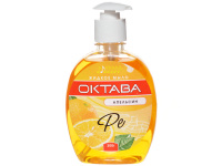 ПЕРВЫЙ СНЕГ Жид. Мыло ОКТАВА 300мл  Апельсин  дозатор
