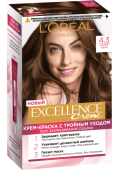 L`OREAL  ЭКСЭЛАНС  4.3     Золотисто-каштановый