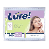LURE Ватные Палочки 200 шт запаска