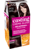 L`OREAL  КАСТИНГ КРЕМ ГЛОСС 3102 Холодный т.каштан