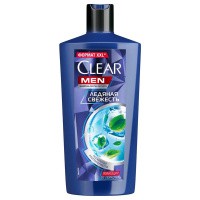 "CLEAR" Шамп. 610мл. Муж. Ледяная Свежесть