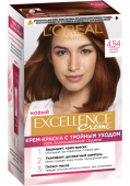 L`OREAL  ЭКСЭЛАНС  4.54   Богатый медный