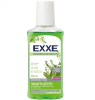 Ополаскиватель д/рта EXXE 250мл Защита десен (зеленый)