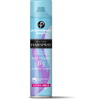 ПРОФ ТАЧ Лак для волос В5  265мл ЭСФ Кератин комплекс голубой