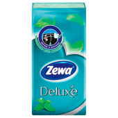 Платочки бумажные Zewa Deluxe Ментол трехслойные 10 шт, упак