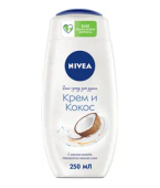 NIVEA Гель для душа ЖЕН 250 мл  "КРЕМ КОКОС  "
