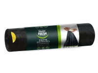 Мешки д/мусора Мастер фреш 35л. 15шт.(черные) 12мк С ЗАВЯЗКАМИ  6419/75712