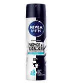 NIVEA Део-Спрей 150 мл. (МУЖ) Невидимый для чёрного и белого   EXTRA