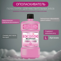 Сориссо ополаскиватель для полости рта 250мл Sensetive