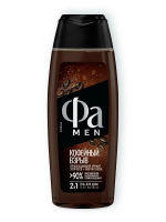 Гель для душа ФА  MEN 250 мл  Coffee Burst  2 в 1