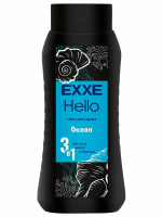 ЕХХЕ  ГЕЛЬ Д/ДУША  400мл  3в1  Hello Мужской  Океан