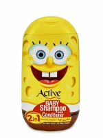 Актив шампунь 2в1  280мл  Спанж Боб