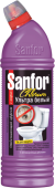 Санфор 750мл Хлорум Чистящее средство для ванн и унитазов Фиолет.крышка