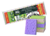 Мастер Фреш Губки д/посуды 10шт XL (bubble-поролон)