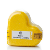 FABRIK Cosm. СЕРДЦЕ д/ванн бурлящее "Лимонный смузи" 110гр