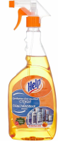 ХЭЛП для мытья стекол Апельсин Курок 750 мл