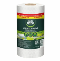 МАСТЕР ФРЕШ   ПОЛОТЕНЦЕ  хозяйственное ЭКОНОМ в рулоне спанлейс  100 листов