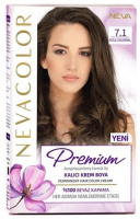 Nevacolor PREMIUM крем-краска 7.1  Пепельно-коричневый