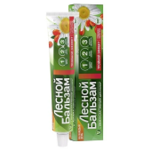Зубная паста Лесной бальзам Ромашка и облепиха Тройной эффект, 75мл