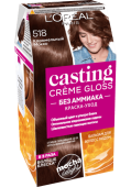 L`OREAL  КАСТИНГ КРЕМ ГЛОСС 518 Карамельный мокко