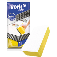 ЙОРК  Губка для Авто 1шт двусторонняя