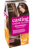 L`OREAL  КАСТИНГ КРЕМ ГЛОСС 513 Морозный капучино