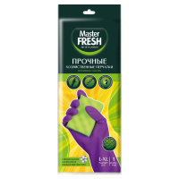 МАСТЕР ФРЕШ   Перчатки  Латексные с хлопком  Прочные L/XL