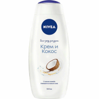 NIVEA Гель для душа 500мл ЖЕН  "Крем и Кокос"