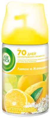 Airwick 250 мл. Сменный аэрозоль  Лимон и женьшень фото в интернет-магазине KUTAVA