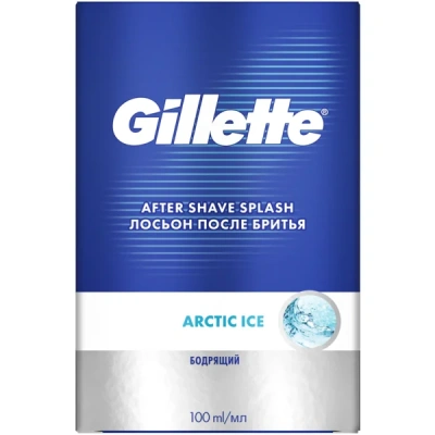 Gillette лосьон 100 мл  Arctic Ice	 фото в интернет-магазине KUTAVA