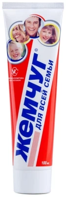 Зубная паста Жемчуг туба Новый д/всей семьи 100мл фото в интернет-магазине KUTAVA